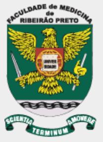 Logo Faculdade de Medicina de Ribeiro Preto.